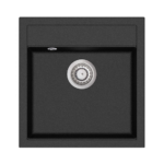 Мойка AquaSanita Tesa SQT 100 601 W black metallic