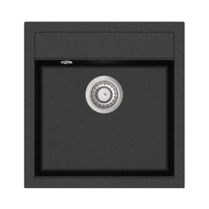 Мойка AquaSanita Tesa SQT 100 601 W black metallic