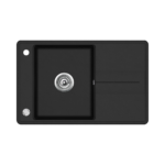 Мойка AquaSanita Bella SQB 101 601 AW black metallic
