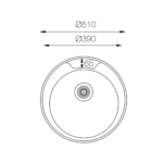 Мойка ZorG ZCL 510 микродекор