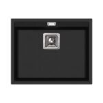 Мойка AquaSanita Delicia SQD 100 601 AW black metallic