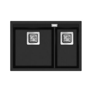 Мойка AquaSanita Delicia SQD 150 601 AW black metallic