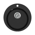 Мойка AquaSanita Clarus SR 100 601 W black metallic