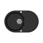 Мойка AquaSanita Clarus SR 101 601 AW black metallic