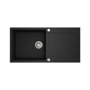 Мойка AquaSanita Tesa plus SQT 103 601 AW blackmetallic