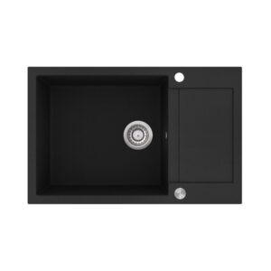 Мойка AquaSanita Tesa plus SQT 105 601 AW black metallic