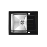 Мойка со стеклом ZorG GS 6250 black