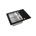 Мойка со стеклом ZorG GS 6250 black