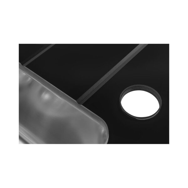 Мойка со стеклом ZorG GS 6250 black