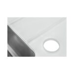 Мойка со стеклом ZorG GS 6250 white