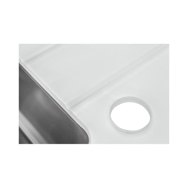 Мойка со стеклом ZorG GS 6250 white