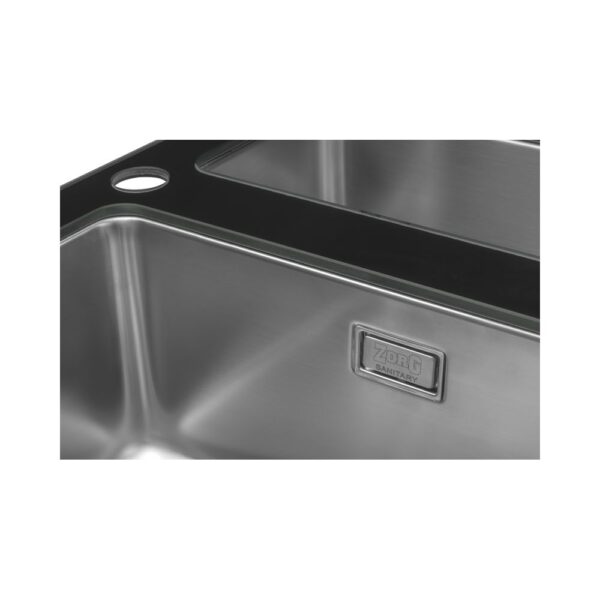 Мойка со стеклом ZorG GS 6750-2 black