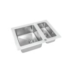 Мойка со стеклом ZorG GS 6750-2 white