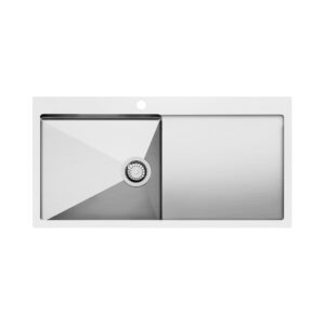 Мойка AquaSanita Steel LUNA 101 M-L