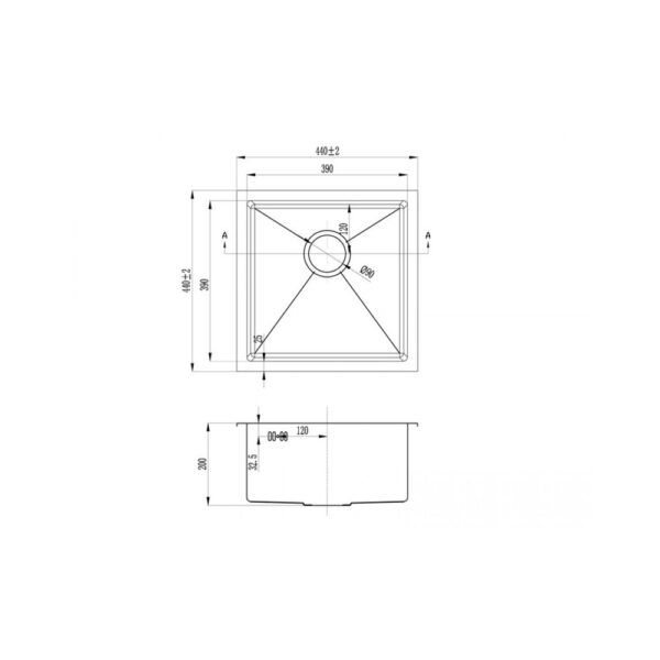 Мойка ZorG INOX RХ 4444