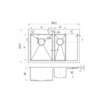 Мойка ZorG INOX RХ 5178-2 L