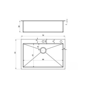 Мойка ZorG INOX RХ 7551