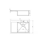 Мойка ZorG INOX RХ 7851 R