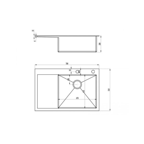 Мойка ZorG INOX RХ 7851 R