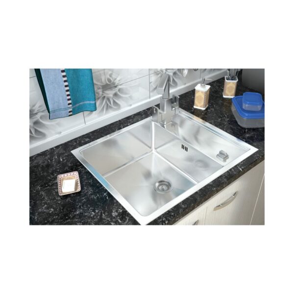 Мойка ZORG Steel Hammer SH R 6050 LUXE