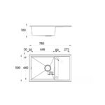 Мойка ZORG Steel Hammer SH X 7850 ELOS