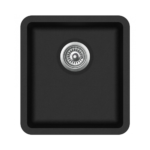 Мойка AquaSanita Arca SQA 101 601 W black metallic
