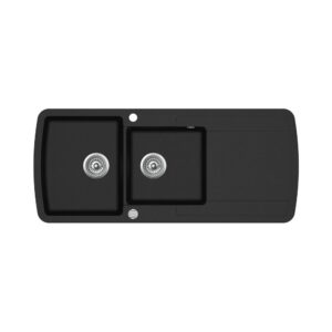 Мойка AquaSanita Lira SQL 201 601 AW black metallic