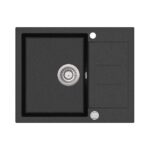 Мойка AquaSanita Tesa SQT 102 601 AW black metallic