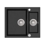 Мойка AquaSanita Tesa SQT 150 601 AW black metallic