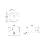 Мойка AquaSanita Clarus SR 100 111 W silica - Схема установки