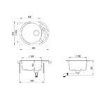 Мойка AquaSanita Clarus SR 102 112 АW ora - Схема установки