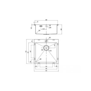 Мойка ZorG INOX -PVD SZR 51 BRONZE