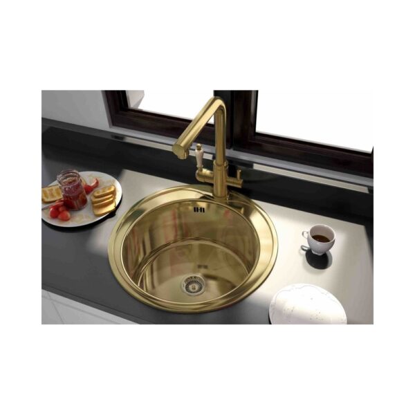 Мойка ZorG INOX -PVD SZR 510/205 BRONZE