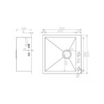 Мойка ZorG INOX Х 5151