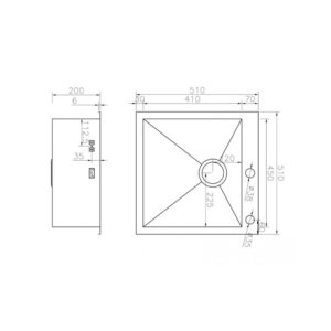 Мойка ZorG INOX Х 5151