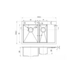 Мойка ZorG INOX Х 5178-2 L