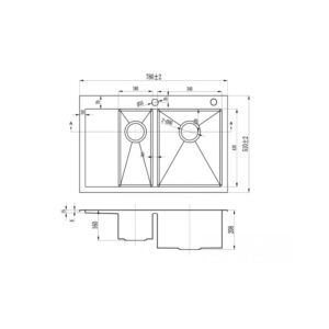 Мойка ZorG INOX Х 5178-2 R