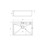 Мойка ZorG INOX Х 7551