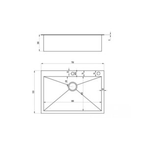 Мойка ZorG INOX Х 7551