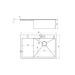 Мойка ZorG INOX Х 7851 R