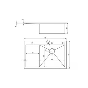 Мойка ZorG INOX Х 7851 R