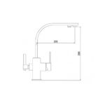 Смеситель для кухни ZorG ZR 332 YF