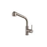 Смеситель для кухни ZorG Steel Hammer SH 6006 нержавейка