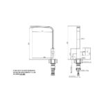 Смеситель для кухни ZorG Steel Hammer SH 7451 нержавейка