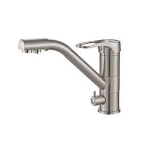 Смеситель для кухни ZorG Steel Hammer SH 321 сатин