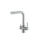 Смеситель для кухни ZorG Steel Hammer SH 552 хром
