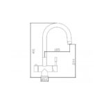 Смеситель для кухни ZorG INOX SZR 1339 F-A GRANTIS