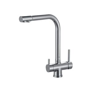 Смеситель для кухни ZorG ZR 348 YF сатин